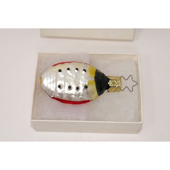 Matt McGhee Vintage Ladybug Blown Glass Christmas Ornament - Picture 10 of 11